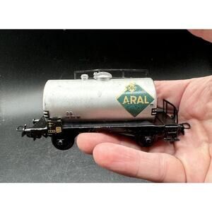 Vintage Marklin HO Aral DB 599 304 Tank Wagon Wagen